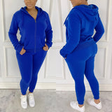 Fleece Set (Royal Blue)